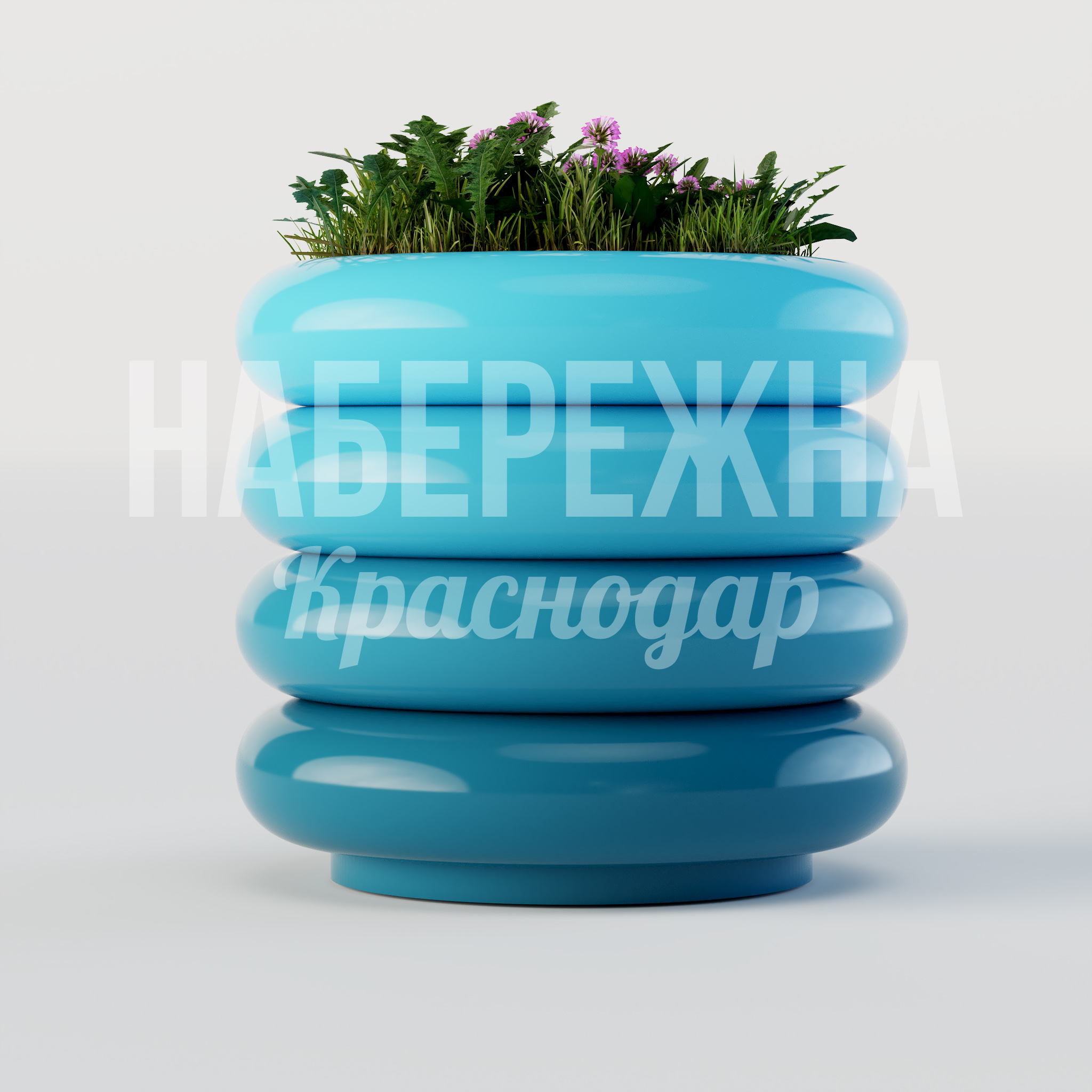 Кашпо Heebfo XL - заказать, Вазоны и цветочницы, Стеклопластик