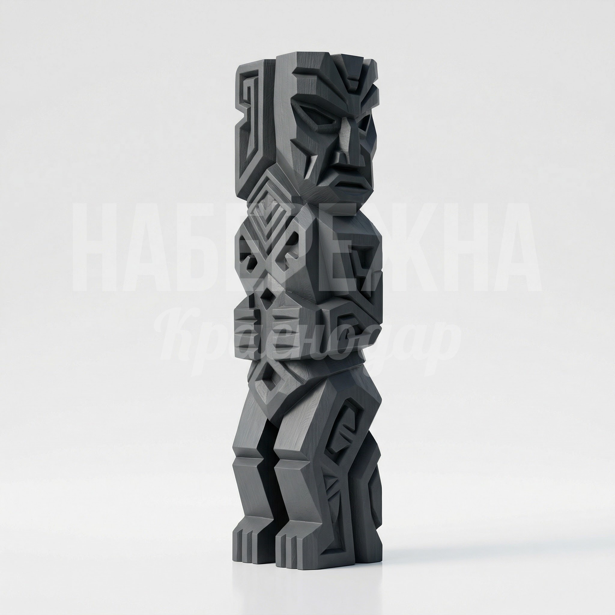 Деревянный истукан Pöolpok Деревянный истукан Pöolpok