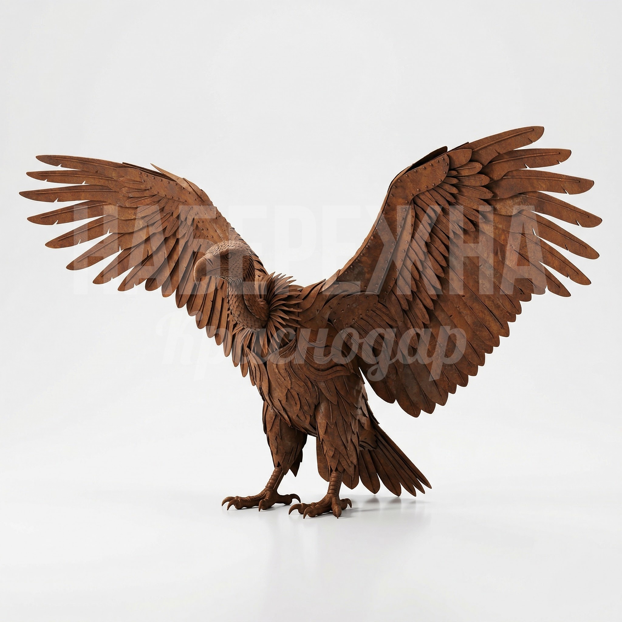 Фигура из кортеновской стали Гриф Фигура из кортеновской стали Гриф