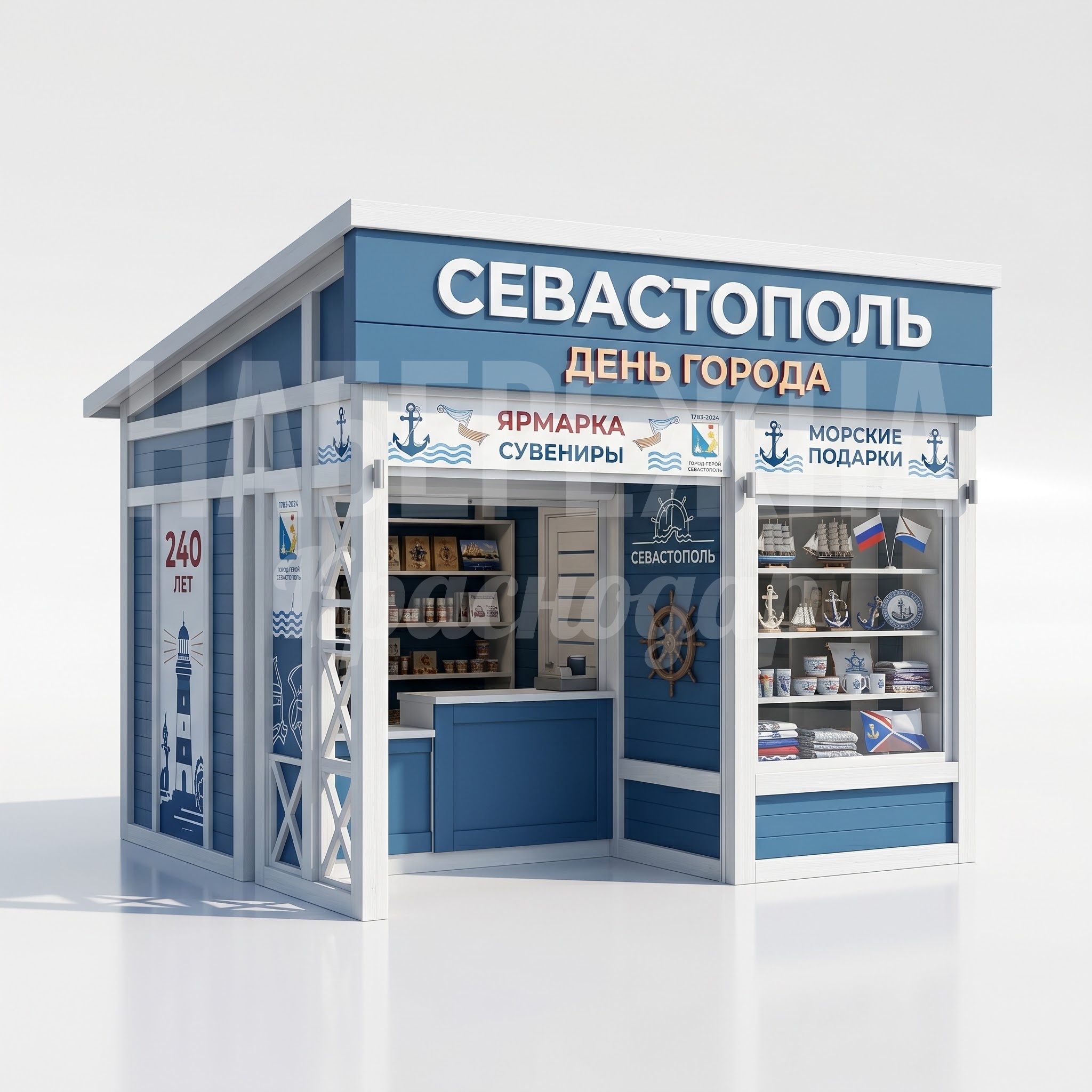 Ярмарочный домик на День города для Севастополя Yeelfe