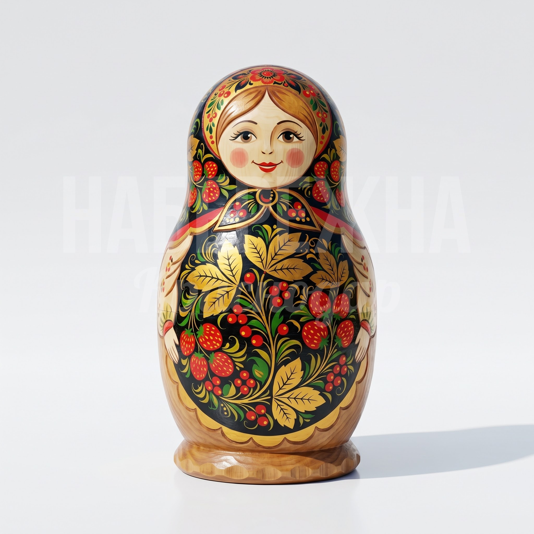 Матрешка хохлома